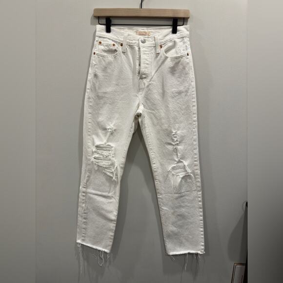 NEW Levi’s Premium Wedgie Straight Jeans (size 26) - Picture 6 of 8